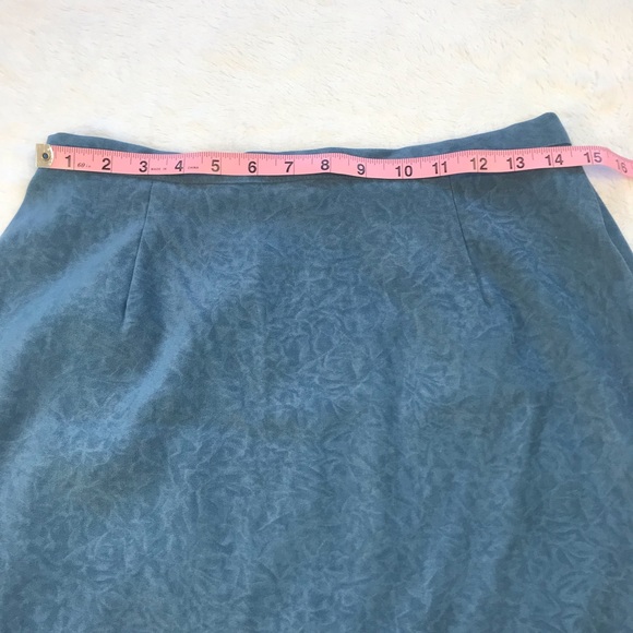 Blue Pencil Skirt, Size 12 - Picture 11 of 14